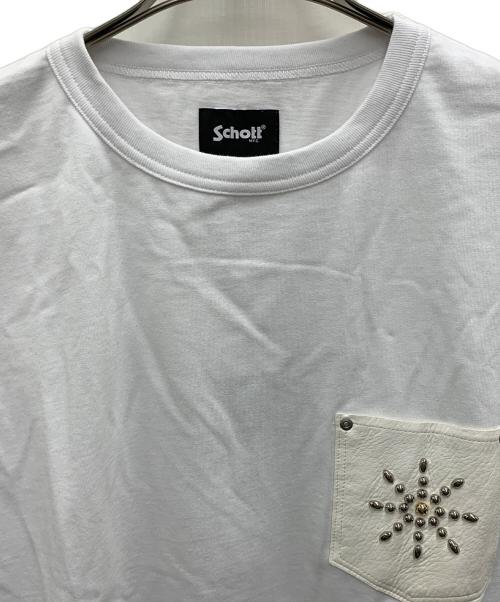 Schott NYC（ショット NYC）Schott NYC (ショット NYC) 長袖カットソー ホワイト サイズ:2XL 未使用品の古着・服飾アイテム