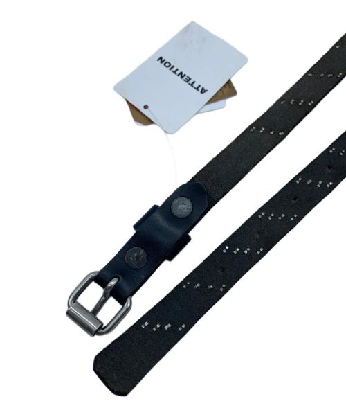AVIREX（アヴィレックス）AVIREX (アヴィレックス) レザーベルト ブラック サイズ:XL 未使用品の古着・服飾アイテム