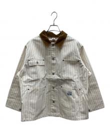 MOANDMO CLOTHING（モーアンドモークロージング）の古着「カバーオール」｜ベージュ