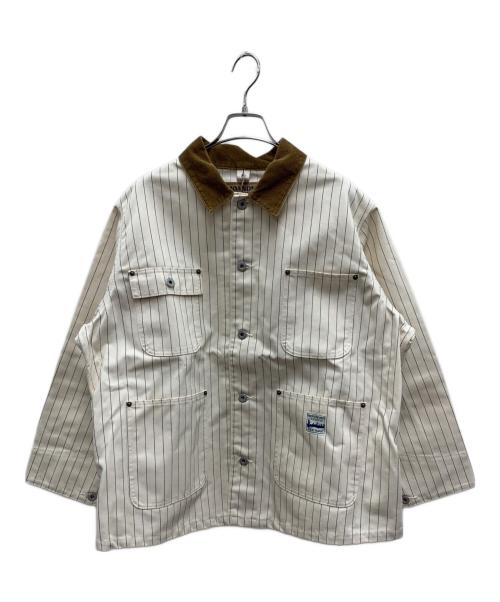 MOANDMO CLOTHING（モーアンドモークロージング）MOANDMO CLOTHING (モーアンドモークロージング) カバーオール ベージュ サイズ:M 未使用品の古着・服飾アイテム