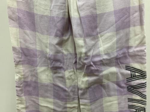 AVIREX（アヴィレックス）AVIREX (アヴィレックス) パンツ ホワイト×パープル サイズ:F 未使用品の古着・服飾アイテム