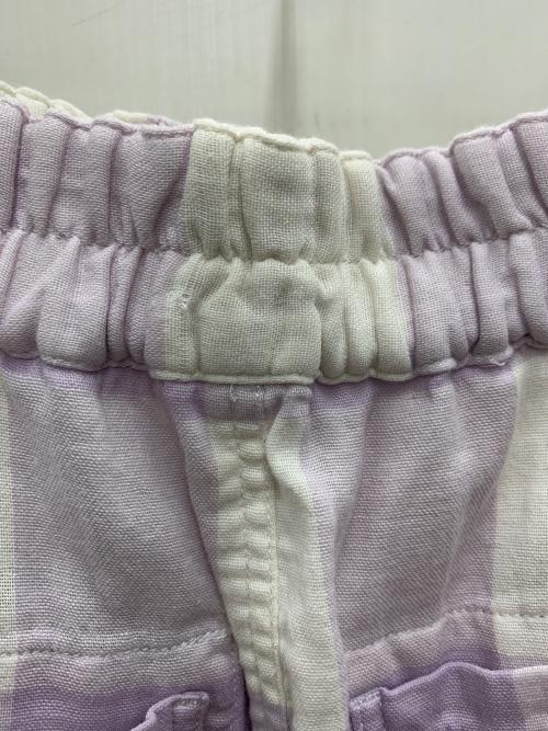 AVIREX（アヴィレックス）AVIREX (アヴィレックス) パンツ ホワイト×パープル サイズ:F 未使用品の古着・服飾アイテム