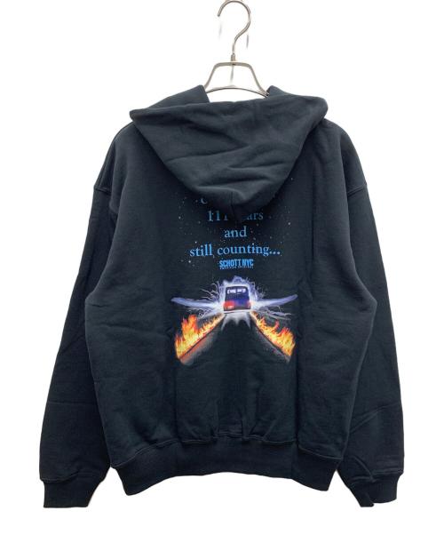 Schott（ショット）Schott (ショット) プルオーバーパーカー ブラック サイズ:M 未使用品の古着・服飾アイテム