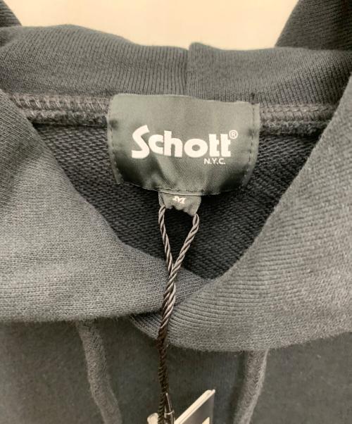 Schott（ショット）Schott (ショット) プルオーバーパーカー ブラック サイズ:M 未使用品の古着・服飾アイテム