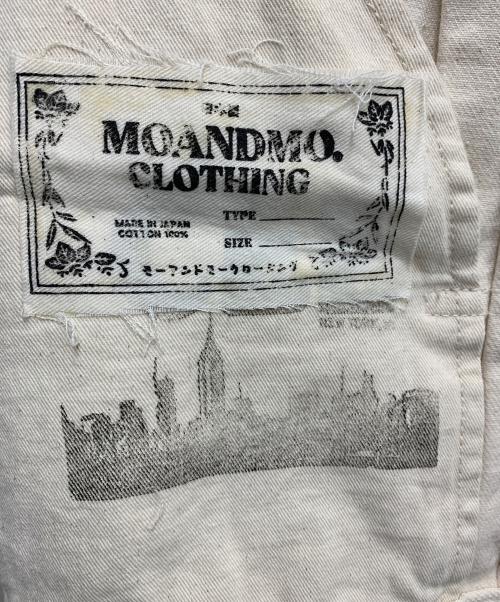 MOANDMO CLOTHING（モーアンドモークロージング）MOANDMO CLOTHING (モーアンドモークロージング) AVIREX (アヴィレックス) デニムジャケット ベージュ サイズ:XL 未使用品の古着・服飾アイテム