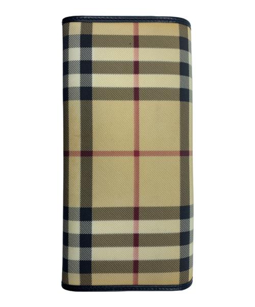 BURBERRY（バーバリー）BURBERRY (バーバリー) 長財布 ベージュの古着・服飾アイテム