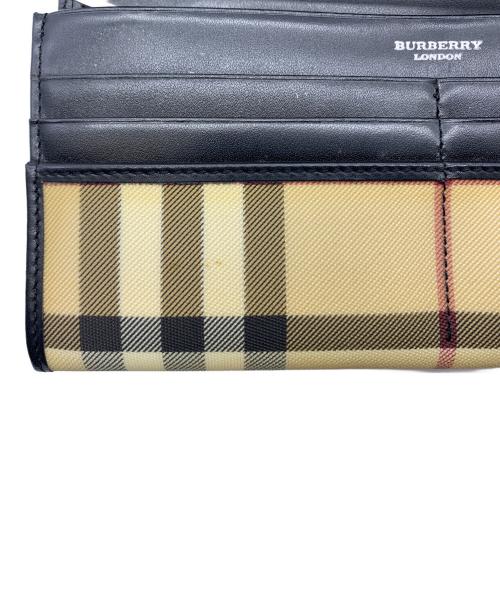 BURBERRY（バーバリー）BURBERRY (バーバリー) 長財布 ベージュの古着・服飾アイテム