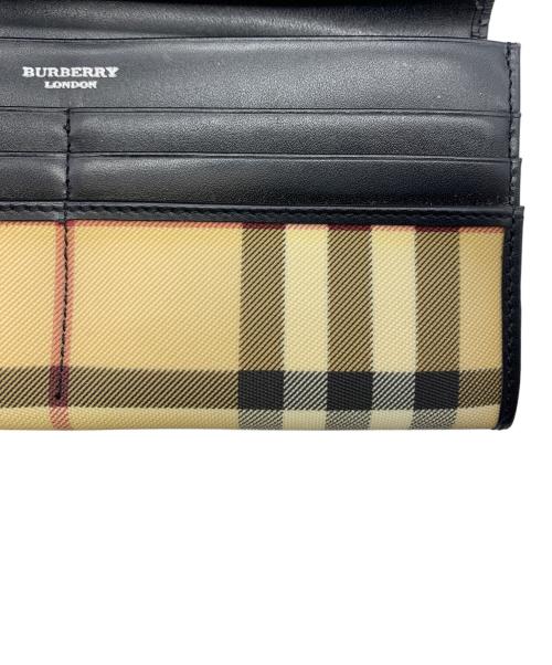 BURBERRY（バーバリー）BURBERRY (バーバリー) 長財布 ベージュの古着・服飾アイテム