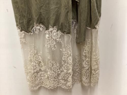 SNIDEL HOME（スナイデルホーム）SNIDEL HOME (スナイデルホーム) ガウンカーディガン グリーン サイズ:Fの古着・服飾アイテム