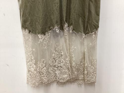SNIDEL HOME（スナイデルホーム）SNIDEL HOME (スナイデルホーム) ガウンカーディガン グリーン サイズ:Fの古着・服飾アイテム