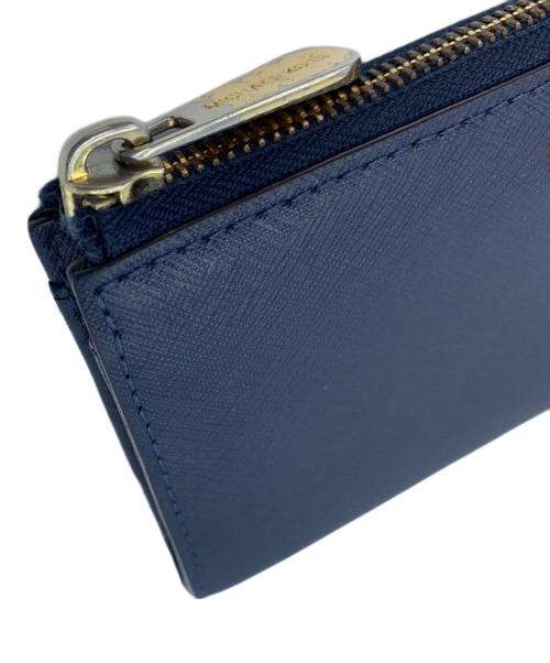 MICHAEL KORS（マイケルコース）MICHAEL KORS (マイケルコース) 長財布 ネイビーの古着・服飾アイテム
