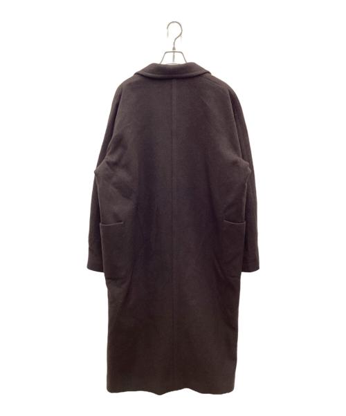 BASISBROEK（バージスブルック）BASISBROEK (バージスブルック) ロングコート ブラウン サイズ:3の古着・服飾アイテム
