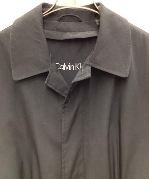 Calvin Klein（カルバンクライン）Calvin Klein (カルバンクライン) ライナー付ステンカラーコート ブラック サイズ:48Rの古着・服飾アイテム