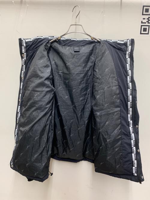RVCA（ルーカ）RVCA (ルーカ) 中綿ジャケット ブラック サイズ:Mの古着・服飾アイテム
