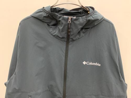 Columbia（コロンビア）Columbia (コロンビア) ソフトシェルジャケット グレー サイズ:Lの古着・服飾アイテム
