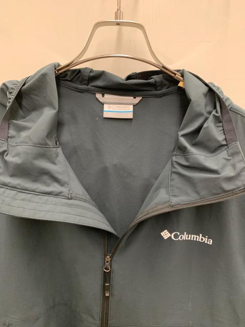 Columbia（コロンビア）Columbia (コロンビア) ソフトシェルジャケット グレー サイズ:Lの古着・服飾アイテム