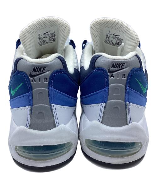 NIKE（ナイキ）NIKE (ナイキ) AIR MAX 95 BIG BUBBLE ホワイト×ブルー サイズ:27の古着・服飾アイテム