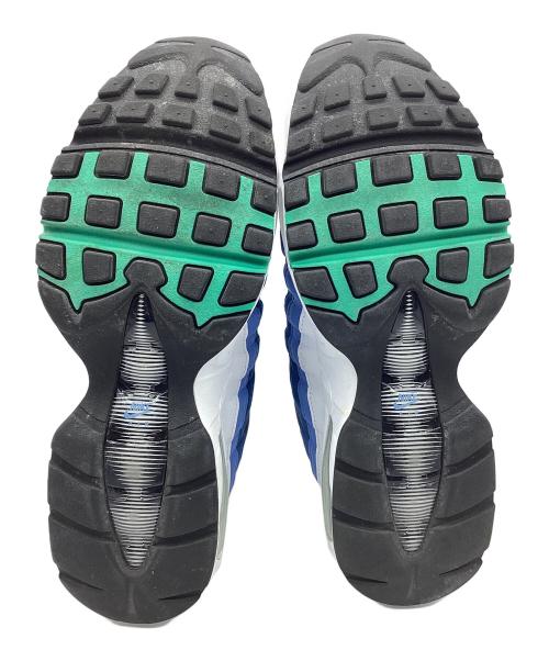 NIKE（ナイキ）NIKE (ナイキ) AIR MAX 95 BIG BUBBLE ホワイト×ブルー サイズ:27の古着・服飾アイテム