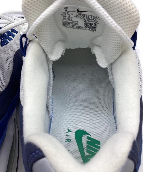 NIKE（ナイキ）NIKE (ナイキ) AIR MAX 95 BIG BUBBLE ホワイト×ブルー サイズ:27の古着・服飾アイテム