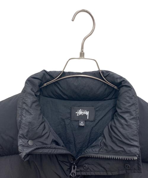 stussy（ステューシー）stussy (ステューシー) ダウンジャケット ブラック サイズ:Mの古着・服飾アイテム