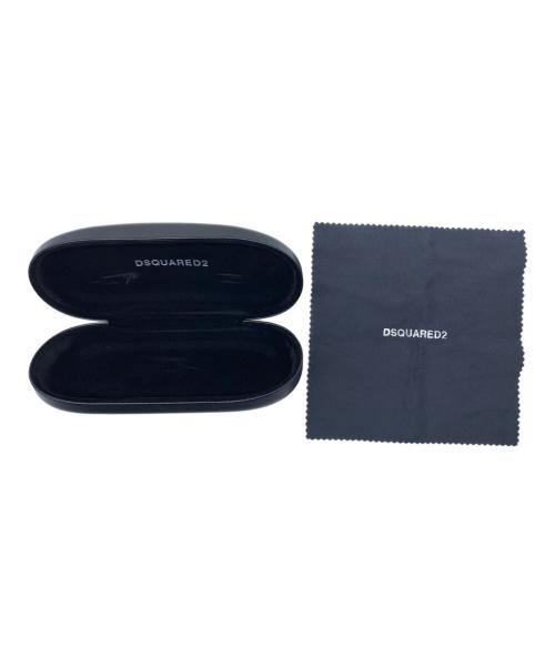 DSQUARED2（ディースクエアード）DSQUARED2 (ディースクエアード) サングラス ピンク×ブラック サイズ:50□22の古着・服飾アイテム