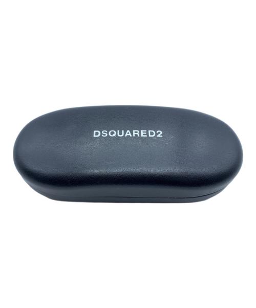 DSQUARED2（ディースクエアード）DSQUARED2 (ディースクエアード) サングラス ピンク×ブラック サイズ:50□22の古着・服飾アイテム