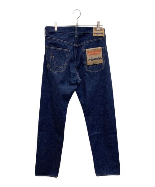 MOANDMO CLOTHING（モーアンドモークロージング）MOANDMO CLOTHING (モーアンドモークロージング) デニムパンツ インディゴ サイズ:W34×L34 未使用品の古着・服飾アイテム