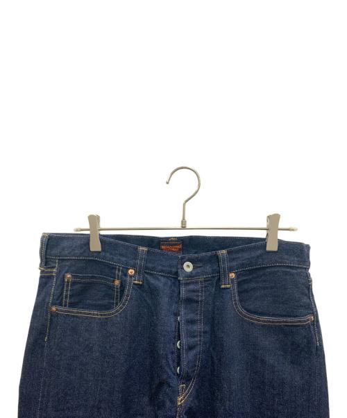 MOANDMO（モーアンドモー）MOANDMO (モーアンドモー) AVIREX (アヴィレックス) デニムパンツ インディゴ サイズ:W34×L32 未使用品の古着・服飾アイテム