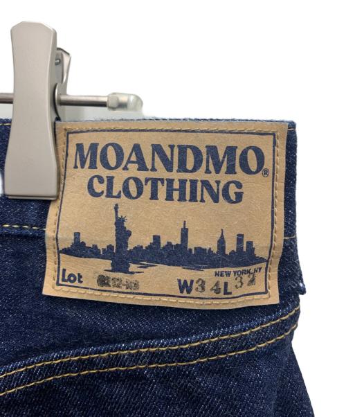 MOANDMO（モーアンドモー）MOANDMO (モーアンドモー) AVIREX (アヴィレックス) デニムパンツ インディゴ サイズ:W34×L32 未使用品の古着・服飾アイテム