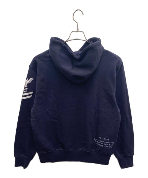 AVIREX（アヴィレックス）AVIREX (アヴィレックス) パーカー ブラック サイズ:M 未使用品の古着・服飾アイテム