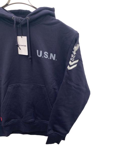 AVIREX（アヴィレックス）AVIREX (アヴィレックス) パーカー ブラック サイズ:M 未使用品の古着・服飾アイテム
