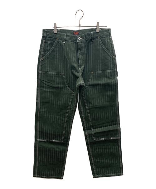 MOANDMO CLOTHNG（モーアンドモークロージング）MOANDMO CLOTHNG (モーアンドモークロージング) チノパン グリーン サイズ:W34 未使用品の古着・服飾アイテム