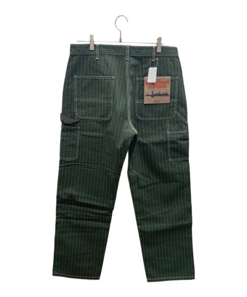 MOANDMO CLOTHNG（モーアンドモークロージング）MOANDMO CLOTHNG (モーアンドモークロージング) チノパン グリーン サイズ:W34 未使用品の古着・服飾アイテム