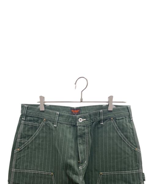 MOANDMO CLOTHNG（モーアンドモークロージング）MOANDMO CLOTHNG (モーアンドモークロージング) チノパン グリーン サイズ:W34 未使用品の古着・服飾アイテム