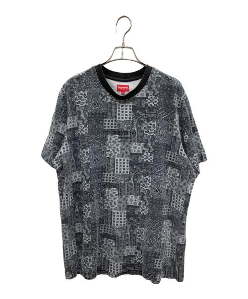 SUPREME（シュプリーム）SUPREME (シュプリーム) Tシャツ グレー×ブラック サイズ:Lの古着・服飾アイテム