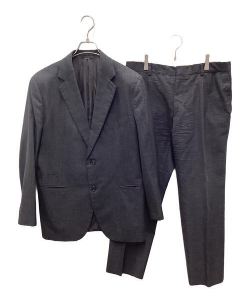 HERMES（エルメス）HERMES (エルメス) セットアップスーツ ブラック サイズ:52の古着・服飾アイテム
