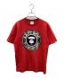 A BATHING APE（アベイシングエイプ）の古着「Tシャツ」｜レッド
