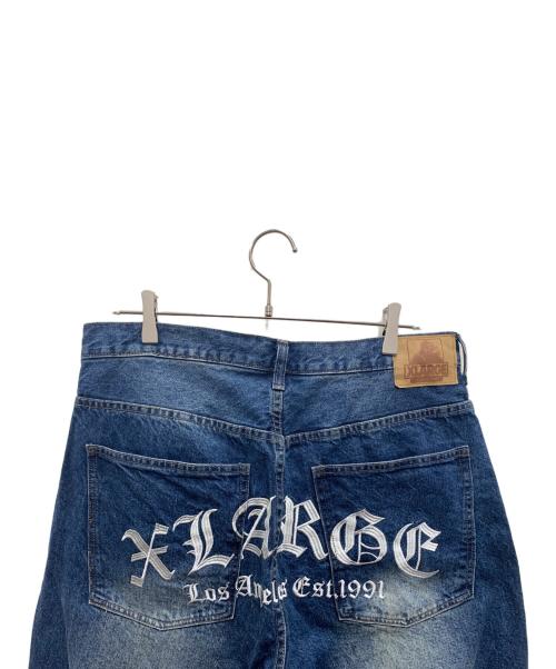 X-LARGE（エクストララージ）X-LARGE (エクストララージ) デニムパンツ インディゴ サイズ:36の古着・服飾アイテム