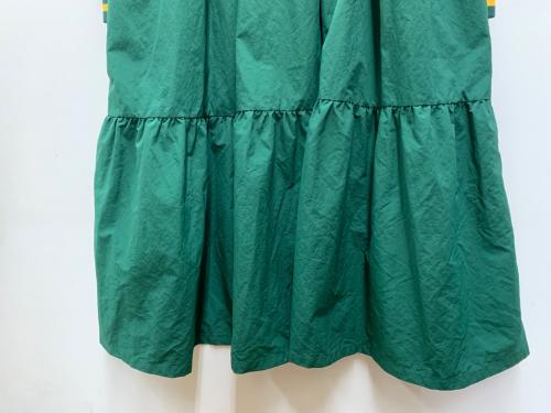 LOWRYS FARM（ローリーズファーム）LOWRYS FARM (ローリーズファーム) 長袖ワンピース グリーン サイズ:Fの古着・服飾アイテム