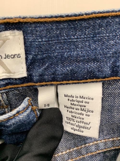 Calvin Klein（カルバンクライン）Calvin Klein (カルバンクライン) デニムパンツ インディゴ サイズ:14の古着・服飾アイテム