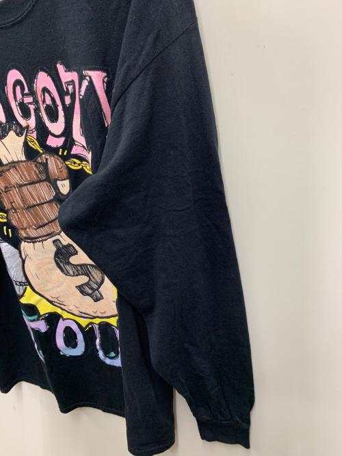 A$AP Mob（エイサップモブ）A$AP Mob (エイサップモブ) 長袖Tシャツ ブラック サイズ:Lの古着・服飾アイテム