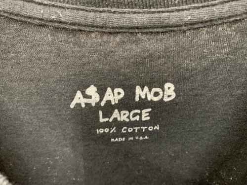 A$AP Mob（エイサップモブ）A$AP Mob (エイサップモブ) 長袖Tシャツ ブラック サイズ:Lの古着・服飾アイテム