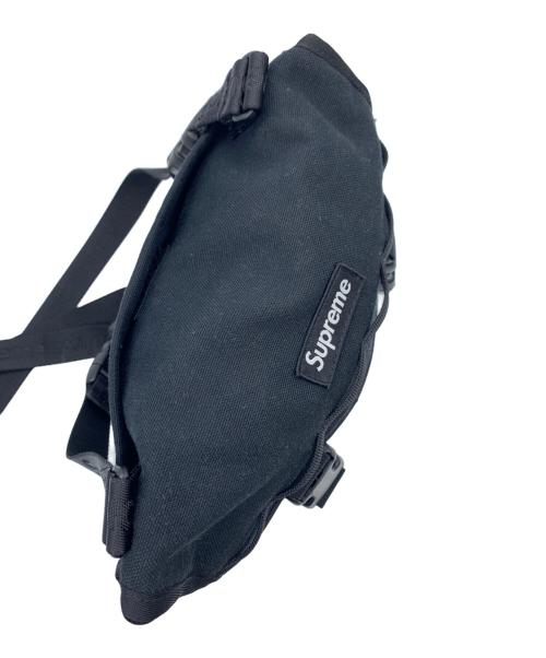 SUPREME（シュプリーム）SUPREME (シュプリーム) ミニメッセンジャーバッグ ブラックの古着・服飾アイテム