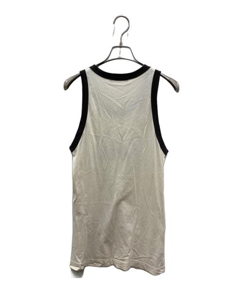 DOLCE & GABBANA（ドルチェ＆ガッバーナ）DOLCE & GABBANA (ドルチェ＆ガッバーナ) ノースリーブカットソー アイボリー サイズ:46の古着・服飾アイテム