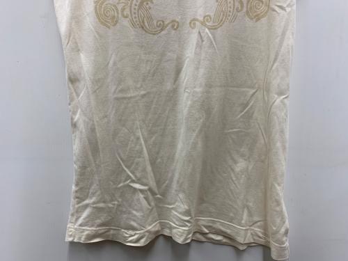 DOLCE & GABBANA（ドルチェ＆ガッバーナ）DOLCE & GABBANA (ドルチェ＆ガッバーナ) ノースリーブカットソー アイボリー サイズ:46の古着・服飾アイテム