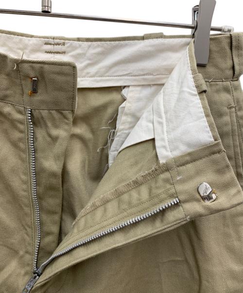US ARMY（ユーエスアーミー）US ARMY (ユーエスアーミー) チノトラウザーパンツ ベージュ サイズ:32×39の古着・服飾アイテム