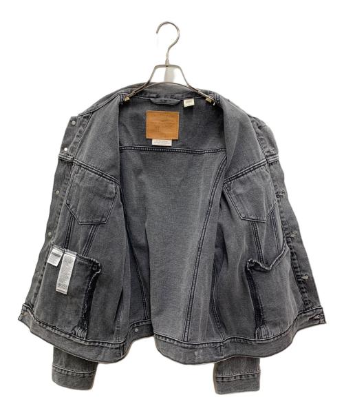 LEVI'S PReMIUM（リーバイス プレミアム）LEVI'S PReMIUM (リーバイス プレミアム) デニムトラッカージャケット グレー サイズ:Lの古着・服飾アイテム