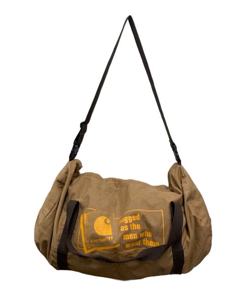 CarHartt（カーハート）CarHartt (カーハート) ドラムボストンバック ブラウンの古着・服飾アイテム
