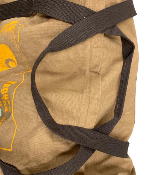 CarHartt（カーハート）CarHartt (カーハート) ドラムボストンバック ブラウンの古着・服飾アイテム