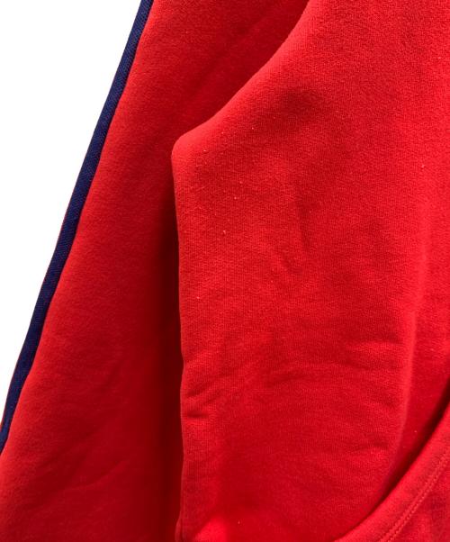adidas（アディダス）adidas (アディダス) ハーフジップパーカー　70s  レッド サイズ:ーの古着・服飾アイテム